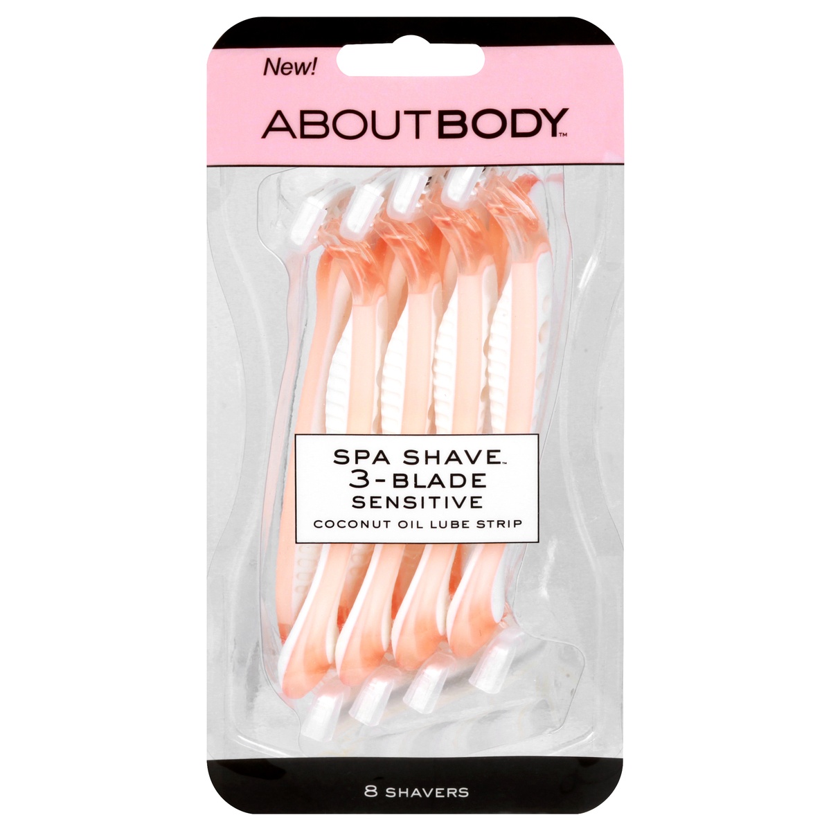 slide 1 of 1, About Body Triple Blade Womens Razors, 8 ct