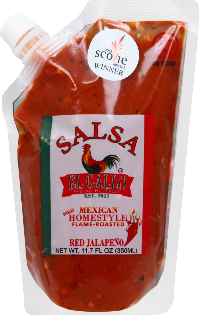 slide 6 of 13, El Gallo Mild Mexican Homestyle Red Jalapeno Salsa 11.7 oz, 11.7 oz