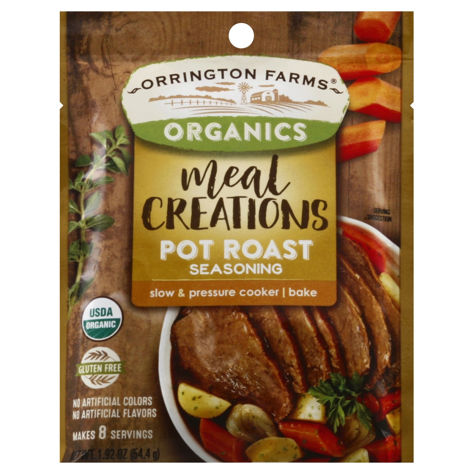 Orrington Farms Organics Meal Creations Pot Roast Seasoning Shipt