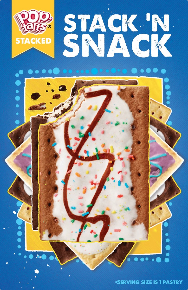 slide 8 of 8, Pop-Tarts Splitz Drizzled Sugar Cookie & Frosted Brownie Batter Breakfast Toaster Pastries, 8 ct