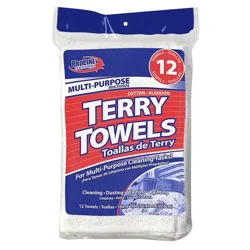 ProLine Multipurpose Terry Towels, 12 ct