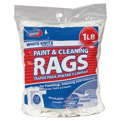 ProLine White Knits Paint & Cleaning Rags, 1 ct
