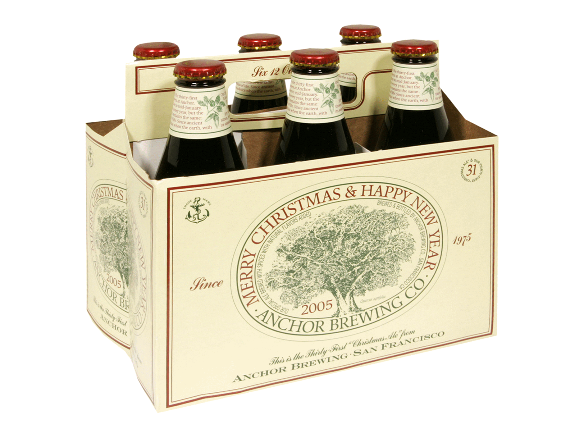 slide 1 of 1, Anchor Brewing Christmas Ale Beer 6 ea, 6 ct