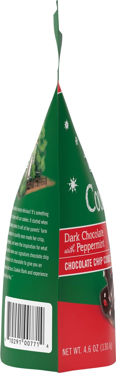 slide 4 of 13, Tate's Bake Shop Holiday Cookie Bark, Chocolate Chip Cookies with Dark Chocolate and Peppermint, Limited Edition, 4.6 oz, 4.6 oz