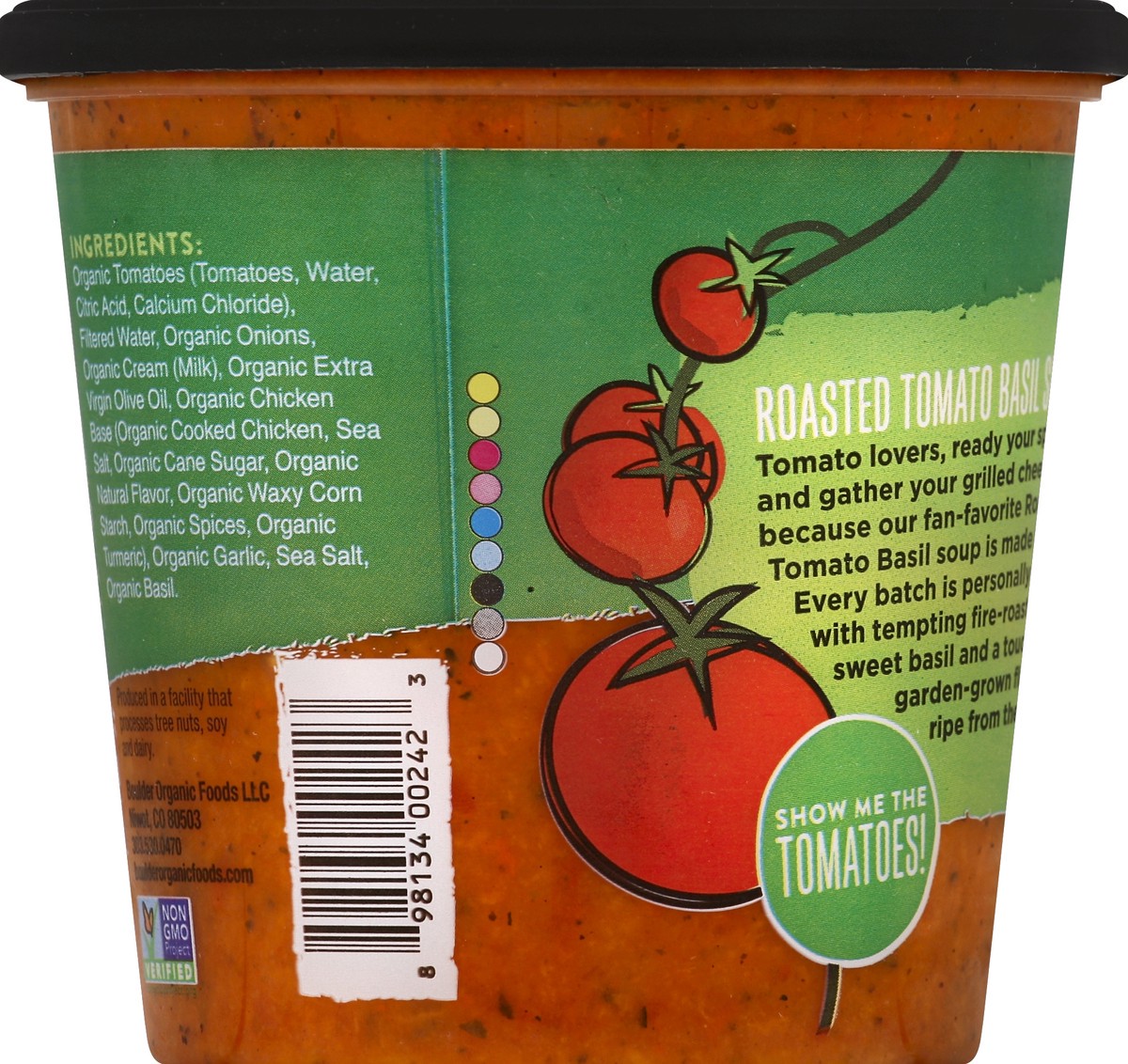 slide 7 of 7, Boulder Organic Foods Roasted Tomato Basil Soup - 24 OZ, 24 oz