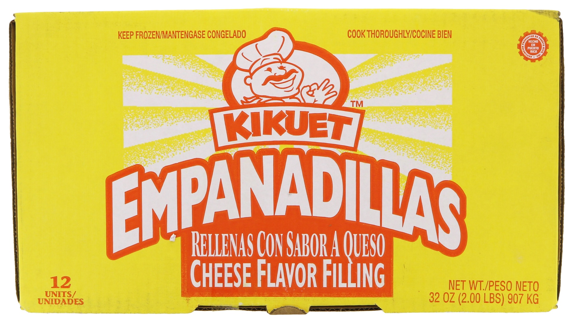 slide 1 of 1, Kikuet Empanada Queso, 32 oz