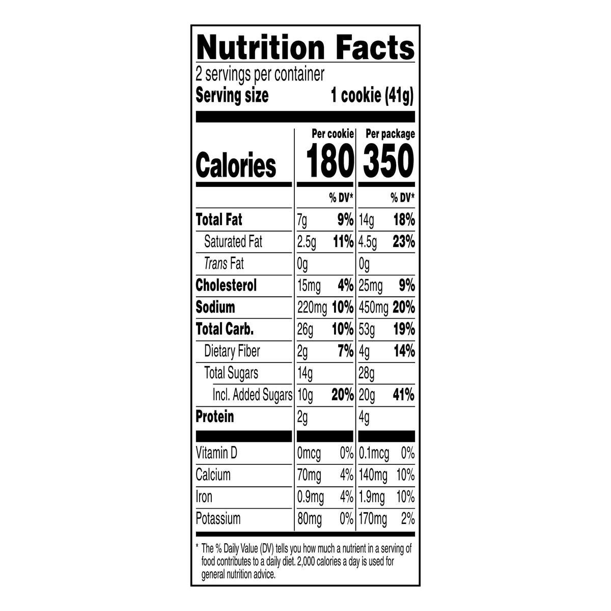 slide 4 of 7, Grandma's Oatmeal Raisin Cookies 2.875 oz, 2.88 oz