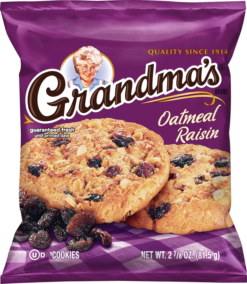 slide 2 of 7, Grandma's Oatmeal Raisin Cookies 2.875 oz, 2.88 oz