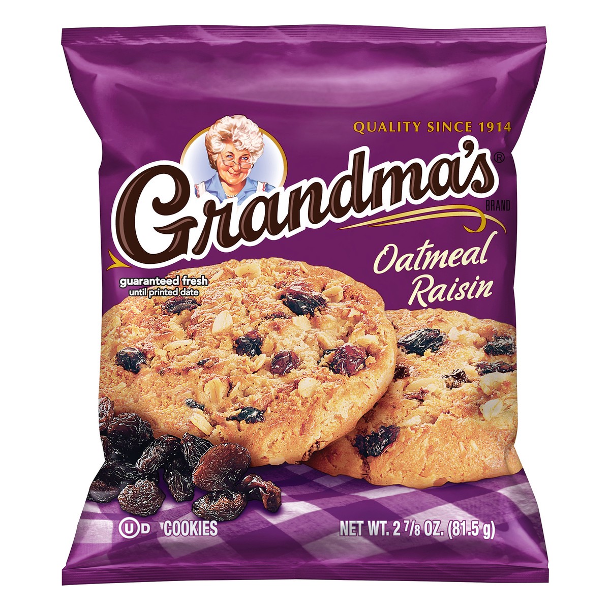 slide 1 of 7, Grandma's Oatmeal Raisin Cookies 2.875 oz, 2.88 oz