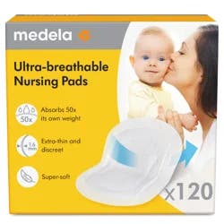 Medela Ultra Breathable Nursing Pads - 120 ct