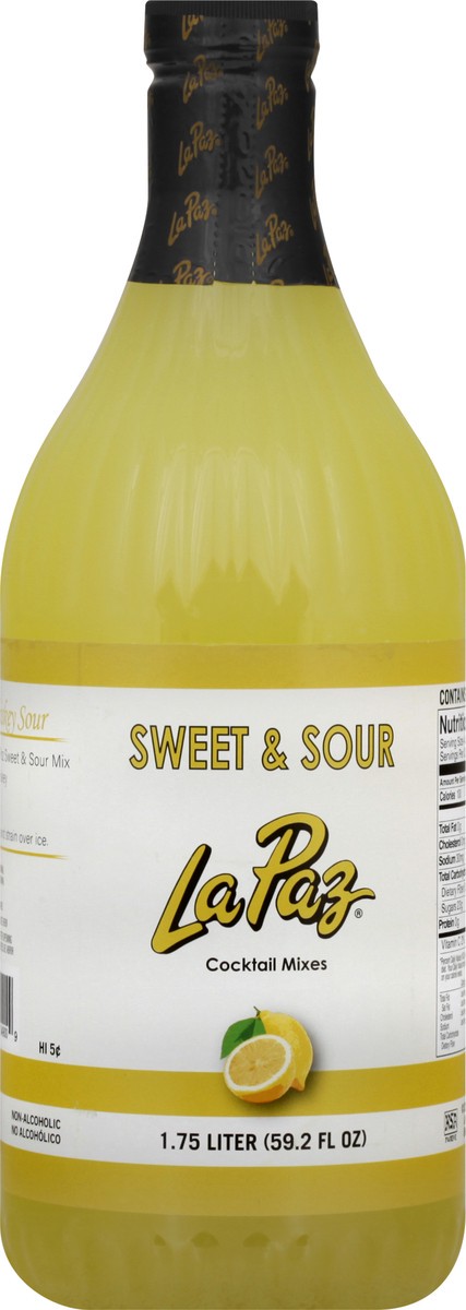 slide 1 of 13, La Paz Sweet & Sour Cocktail Mixes - 1.75 liter, 1.75 liter