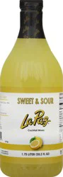 La Paz Sweet & Sour Cocktail Mixes - 1.75 liter
