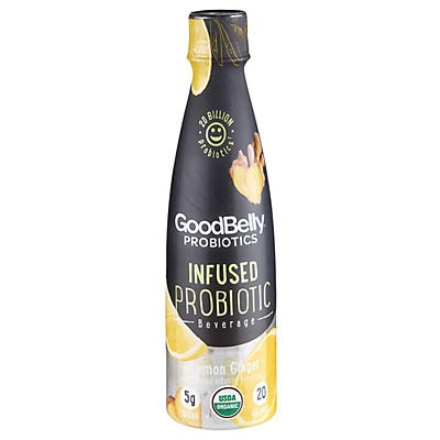 slide 1 of 1, GoodBelly Infused Probiotic Lemon Ginger BeveraGe - 12.7 oz, 12.7 oz