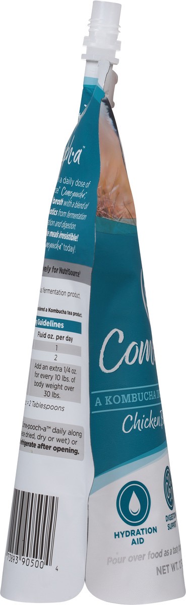 slide 15 of 16, NutriSource Come-Pooch-a Chicken Bone Broth Recipe Topper for Dogs 12 fl oz, 12 fl oz