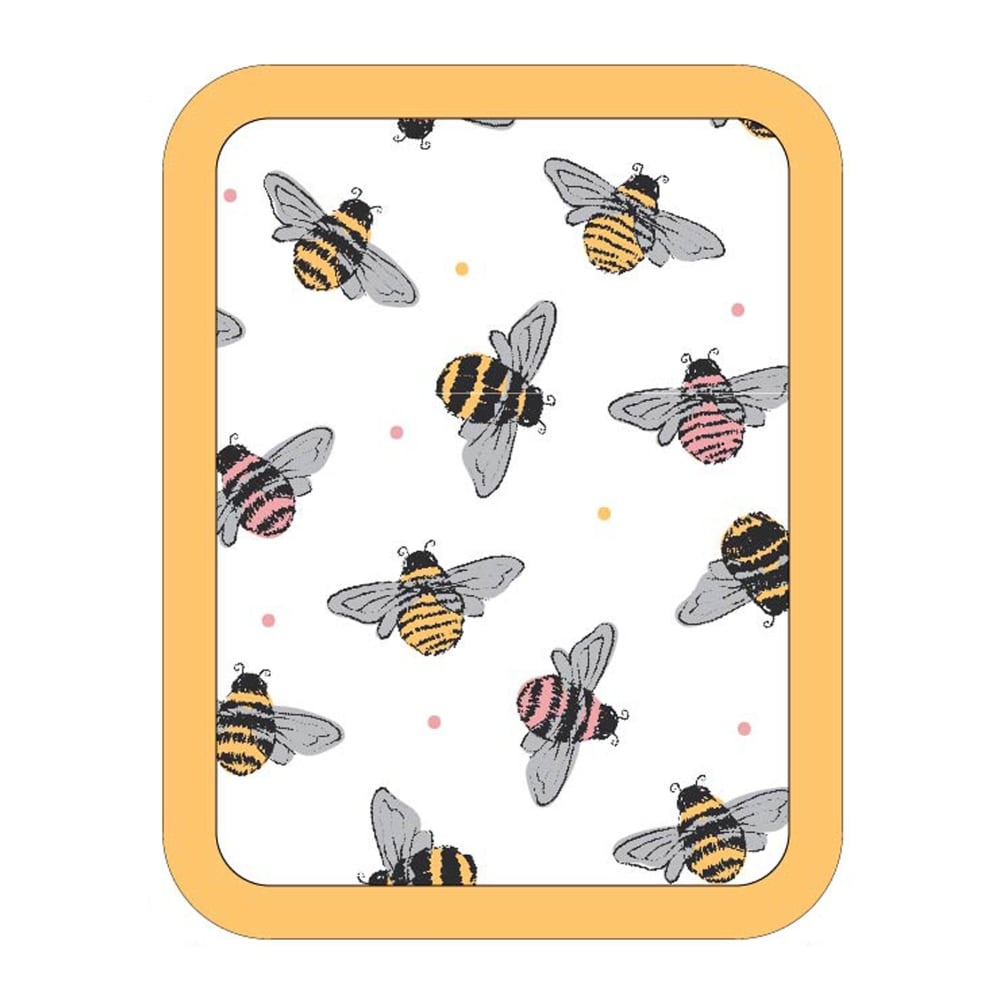 slide 1 of 1, Ritz Bees Print Potholder - Yellow/White, 1 ct
