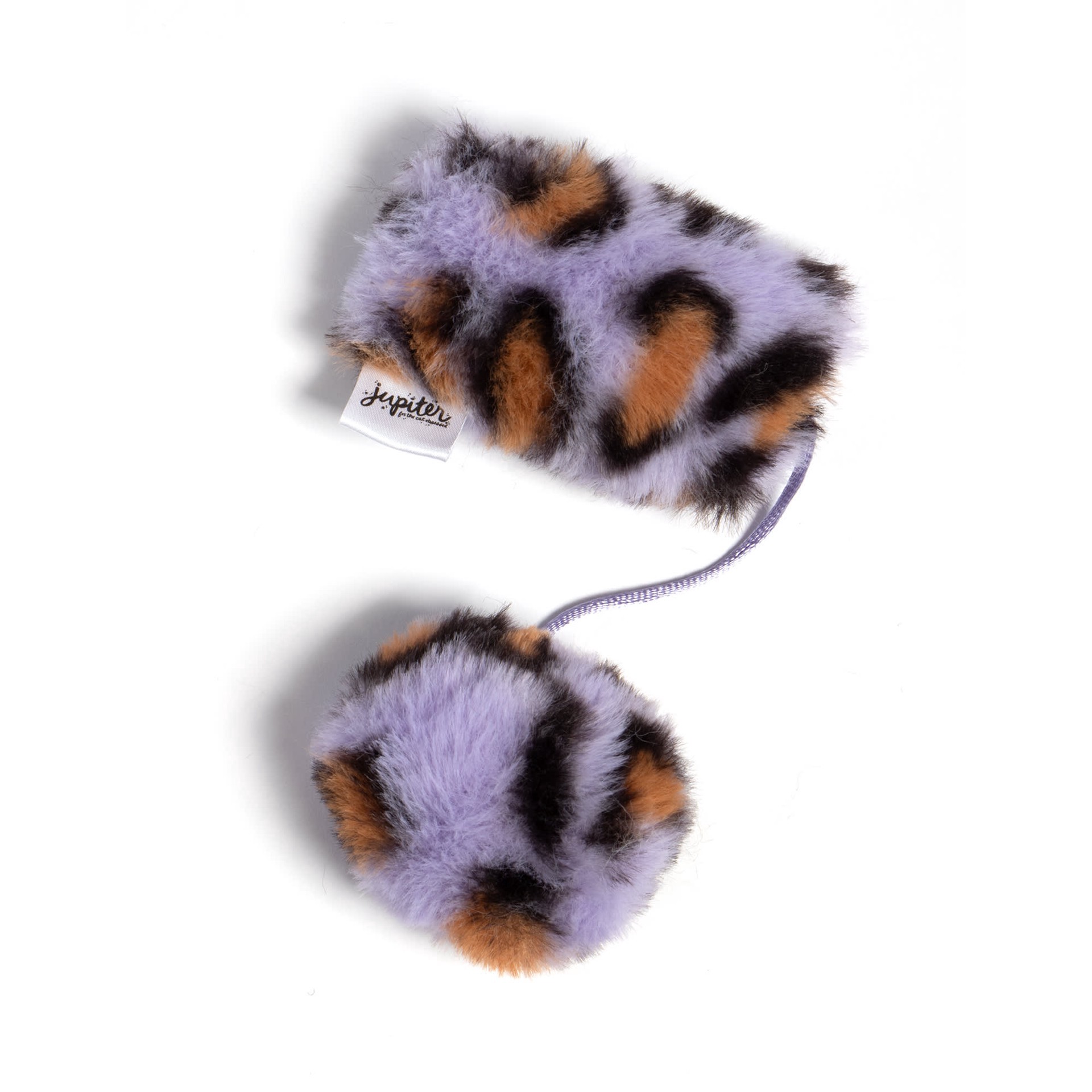 slide 1 of 1, Jupiter Purple Cheetah Print Pounce Cat Toy, 1 ct