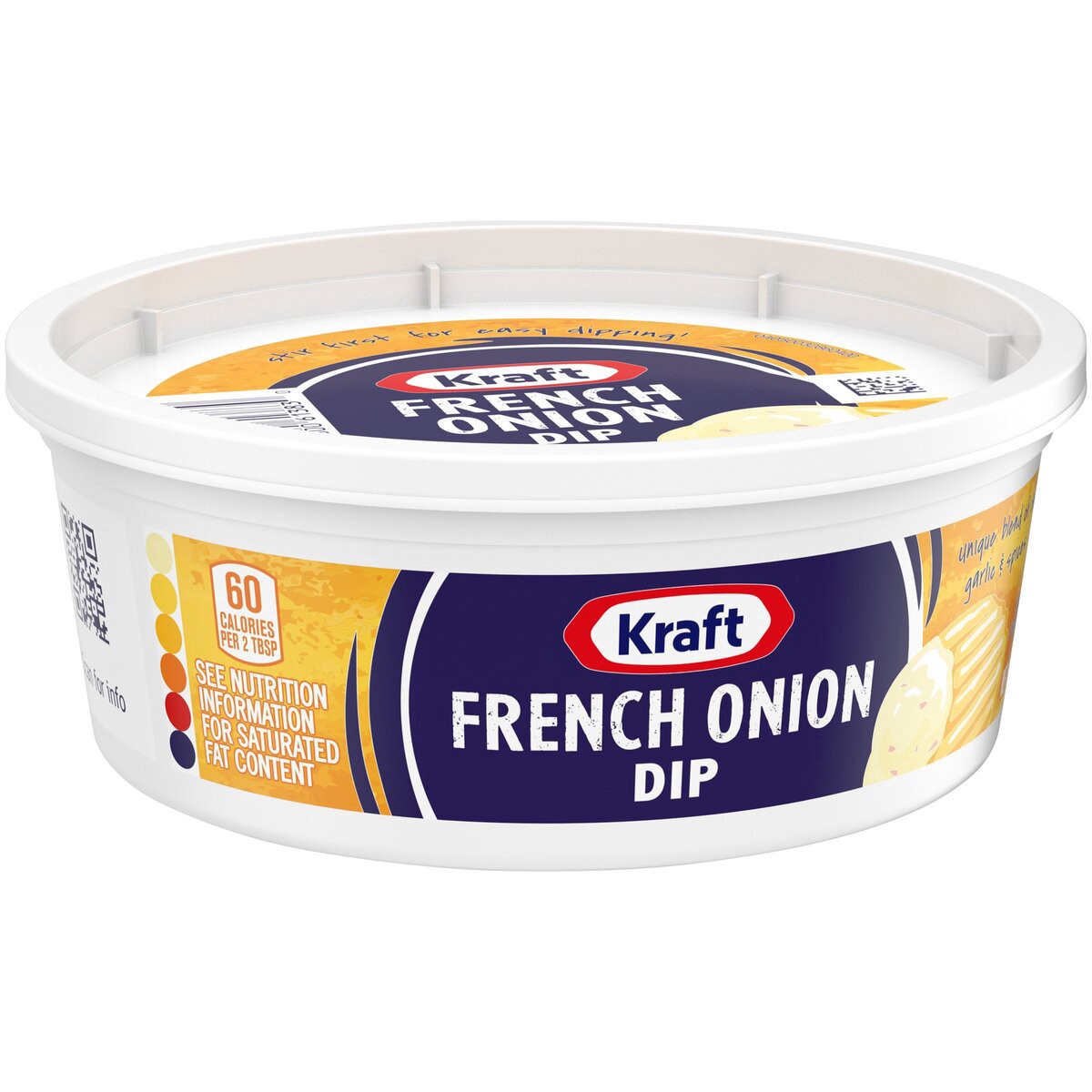 slide 2 of 9, Kraft French Onion Dip Tub, 8 oz