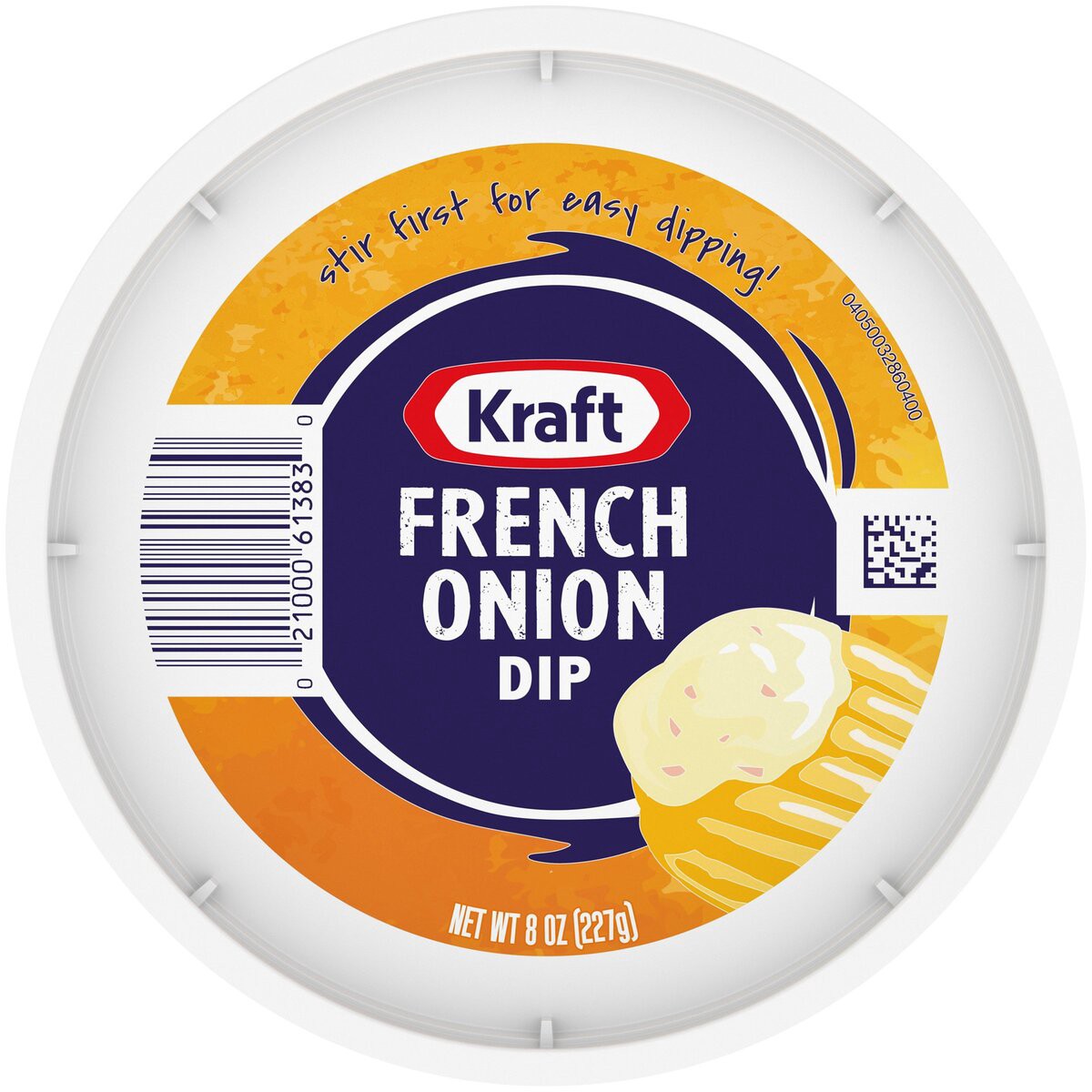 slide 5 of 9, Kraft French Onion Dip Tub, 8 oz