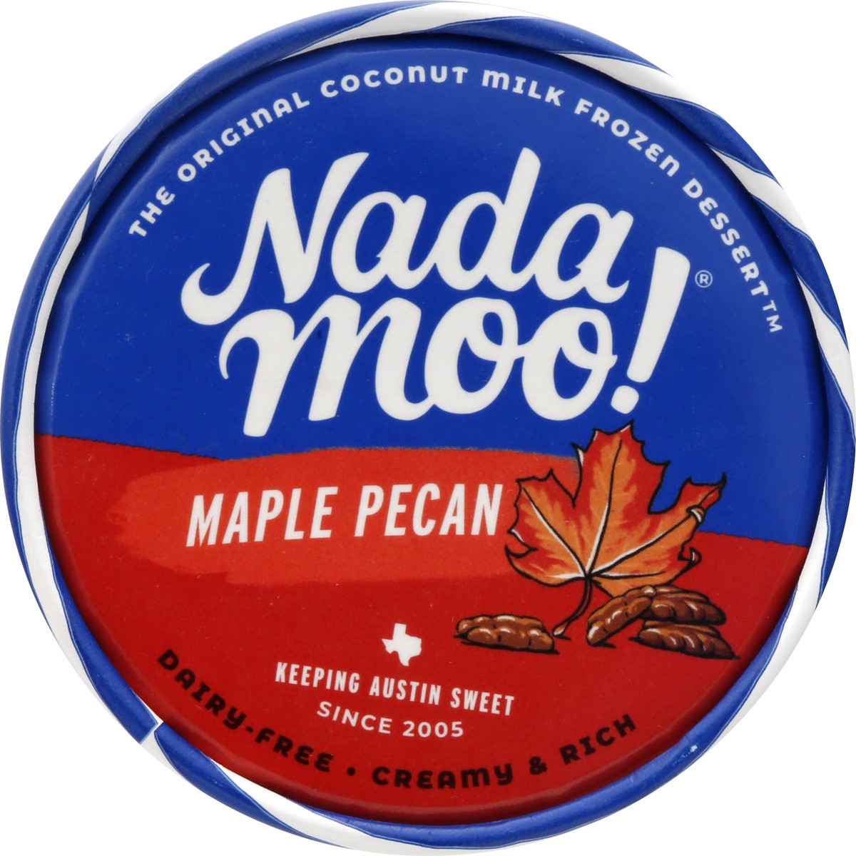 slide 13 of 13, NadaMoo Dairy Free Maple Pecan Frozen Dessert 1 pt, 1 pint
