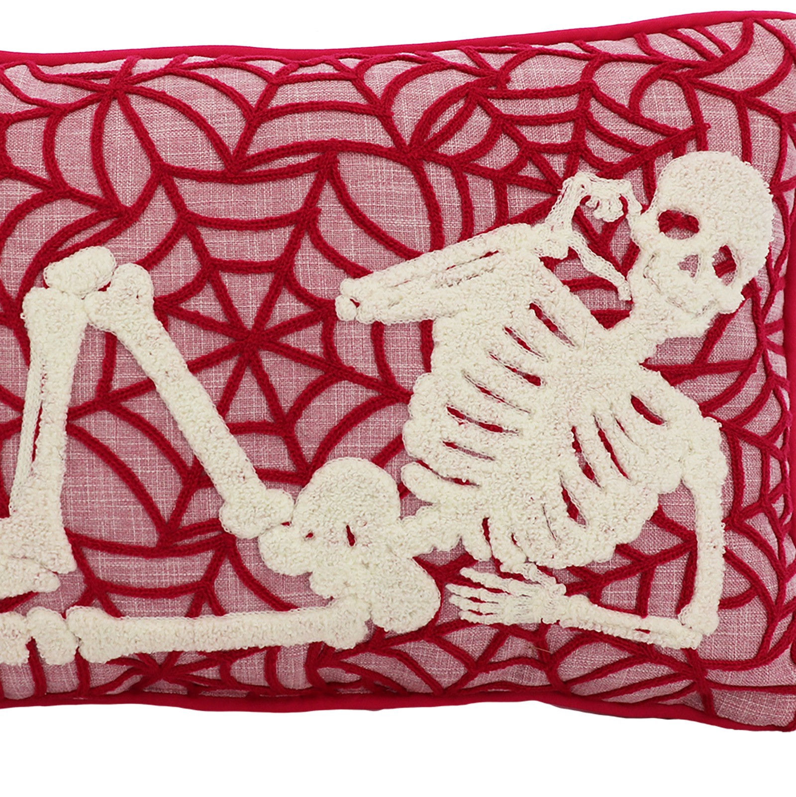 slide 2 of 4, 20" X 12" Skeleton With Web Lumbar Pillow By Ashland, 20 in x 12 in