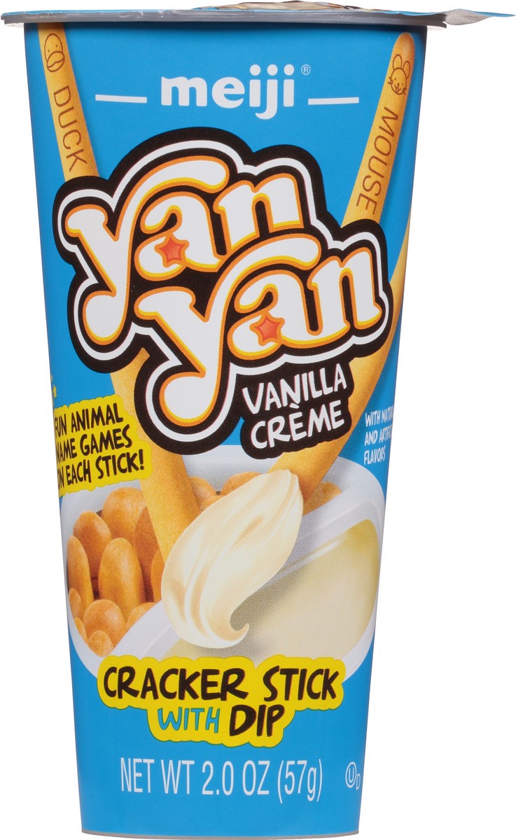 slide 6 of 9, Yan Yan Meiji Vanilla Cream Cookie Dip Cone, 2 oz