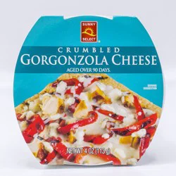 Sunny Select Ssl Crumbled Gorgonzola Cheese