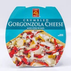 Sunny Select Ssl Crumbled Gorgonzola Cheese