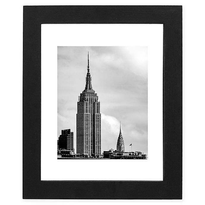 slide 1 of 1, Malden Gallery Floater Frame - Black, 11 in x 14 in