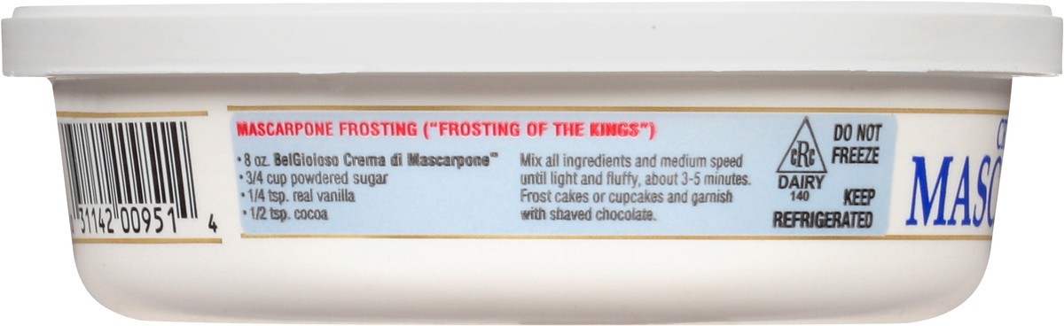 slide 5 of 13, BelGioioso Cheese - Belgioioso Crema Di Mascarpone, 8 oz