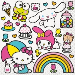 Unique Hello Kitty and Friends Lunch Napkins