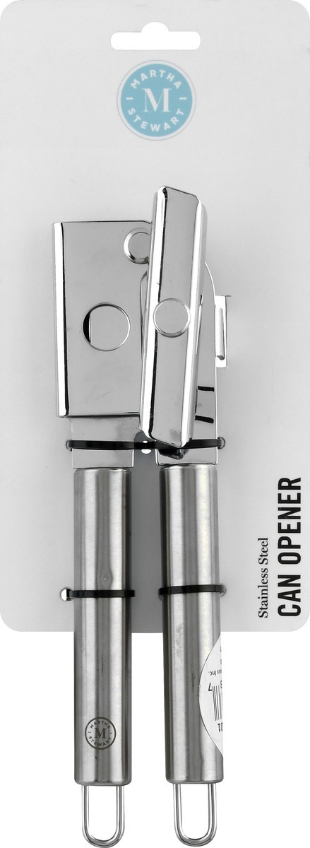 slide 5 of 6, Martha Stewart Stainless Steel Can Opener, 1 ct