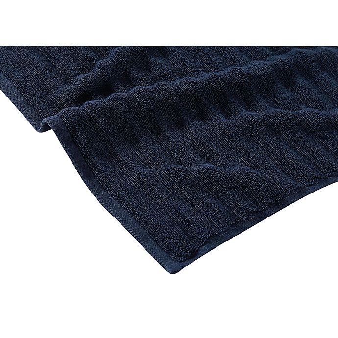 slide 3 of 4, Sean John Zero Twist Bath Towel - Navy, 6 ct