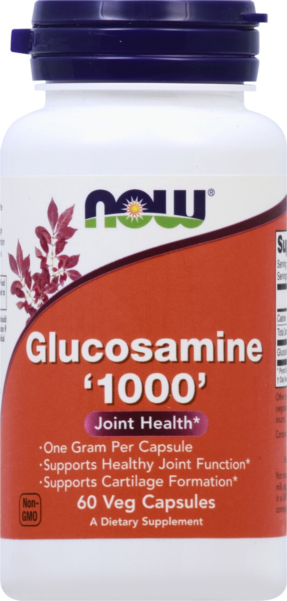 slide 6 of 7, NOW Glucosamine '1000' - 60 Veg Capsules, 60 ct