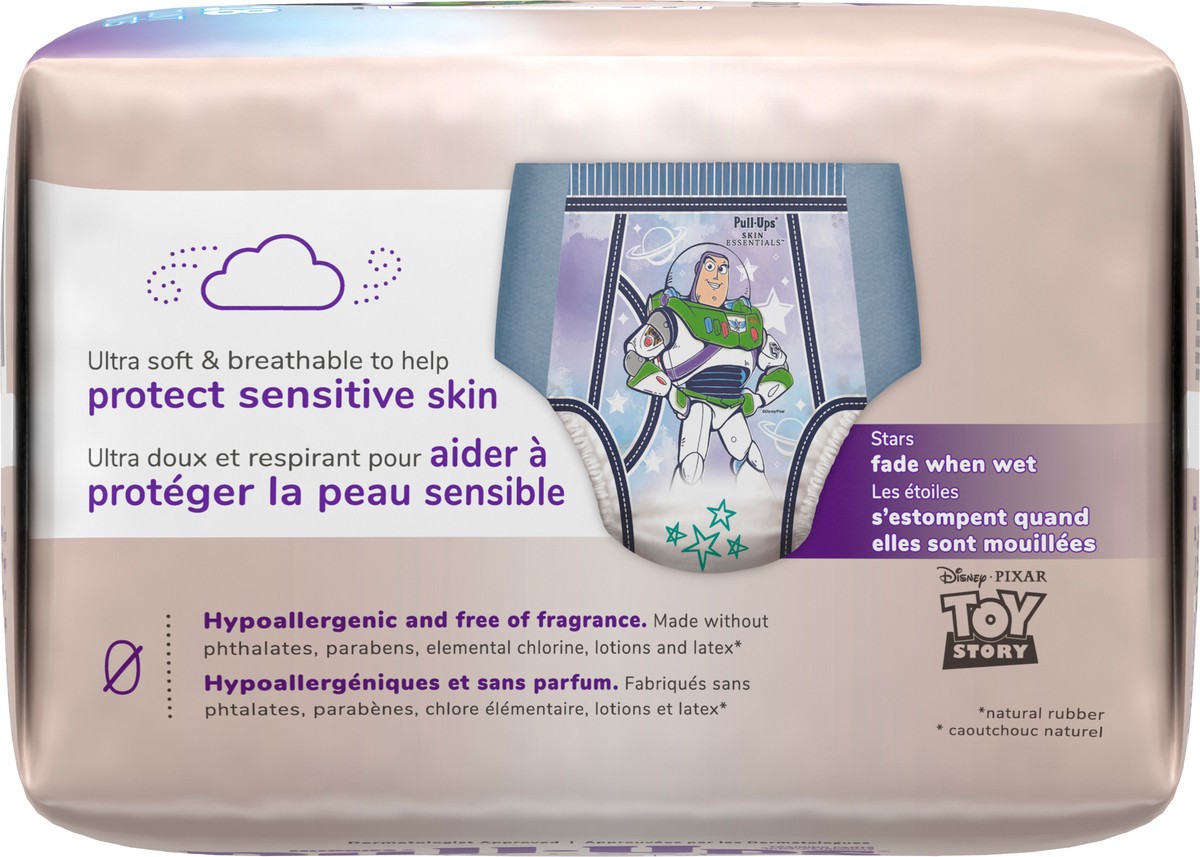 slide 2 of 11, Pull-Ups Boys' Skin Essentials Training Pants, 2T-3T (16-34 lbs), 18 Ct, 18 ct