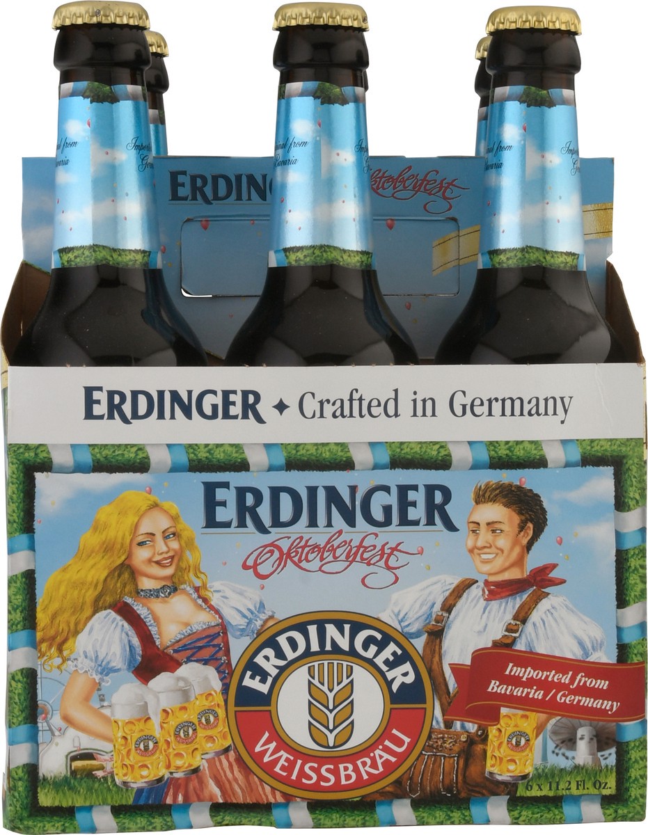 slide 7 of 11, Erdinger Weissbräu Erdinger Oktoberfest Beer 6-6 fl oz Bottles, 4 ct; 12 oz