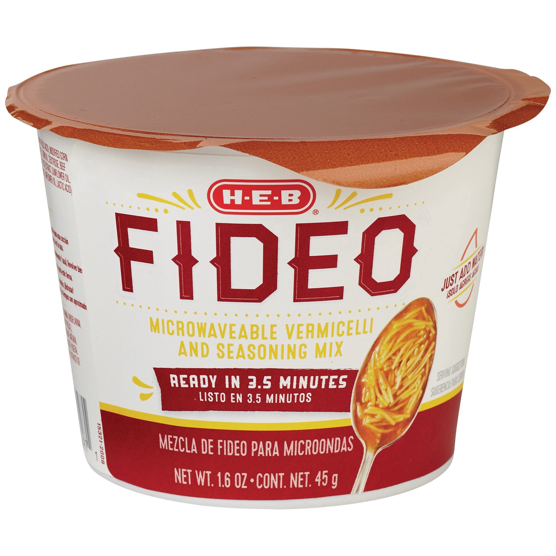 slide 1 of 1, H-E-B ComidaFideo Cup, 1.6 oz