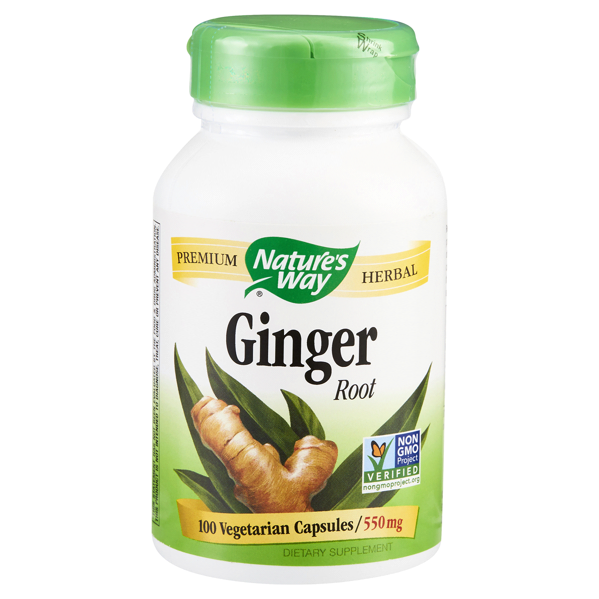 slide 1 of 4, Nature's Way Ginger Root 1100 mg Capsules, 100 ct