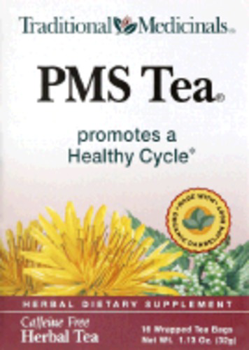 slide 1 of 4, Traditional Medicinals Herbal PMS Caffeine Free Tea Bags, Cinnamon - 16 ct, 16 ct