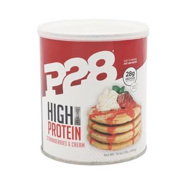 slide 1 of 1, P28 High Protein Strawberries & Cream Pancake Mix, 16 oz
