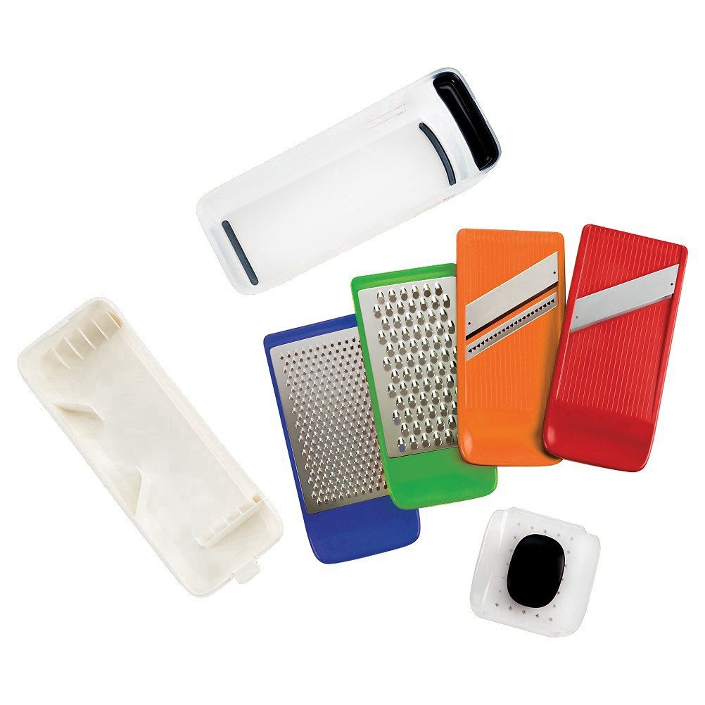 slide 23 of 64, OXO SoftWorks 4-in-1 Complete Grate & Slice Set 1 Set, 1 ct