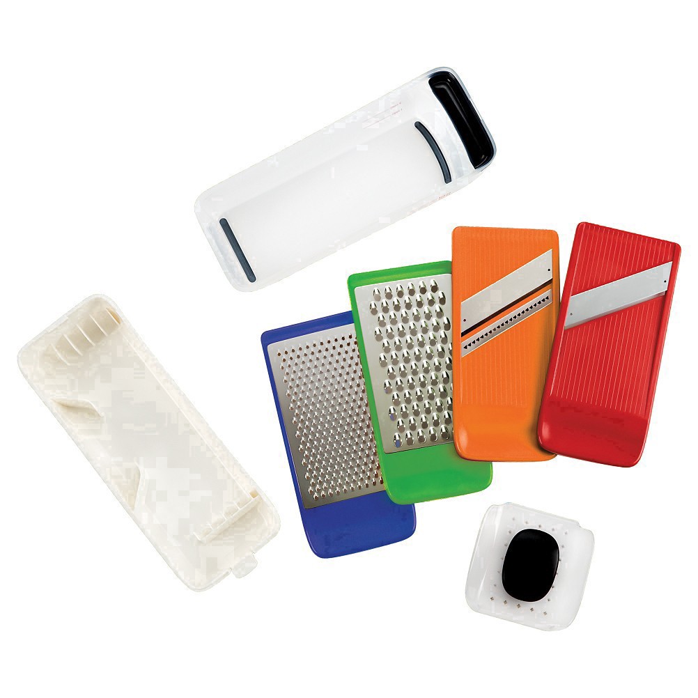 slide 26 of 64, OXO SoftWorks 4-in-1 Complete Grate & Slice Set 1 Set, 1 ct