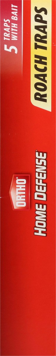 slide 10 of 12, Ortho Home Defense Roach Traps 5 ea, 1 ct