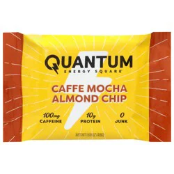 Quantum Energy Squares Quantum Caffe Mocha Almond Energy Ba - 13.52 oz