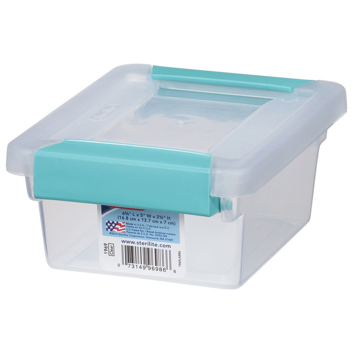 slide 5 of 9, Sterilite Mini Clip Box - Clear, 1 ct