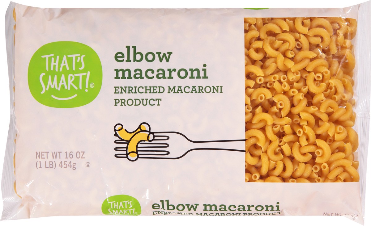 slide 16 of 18, That's Smart! Elbow Macaroni 16 oz, 16 oz