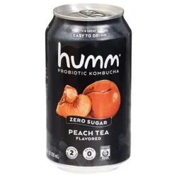 Humm Zero Peach Tea- 12 fl oz