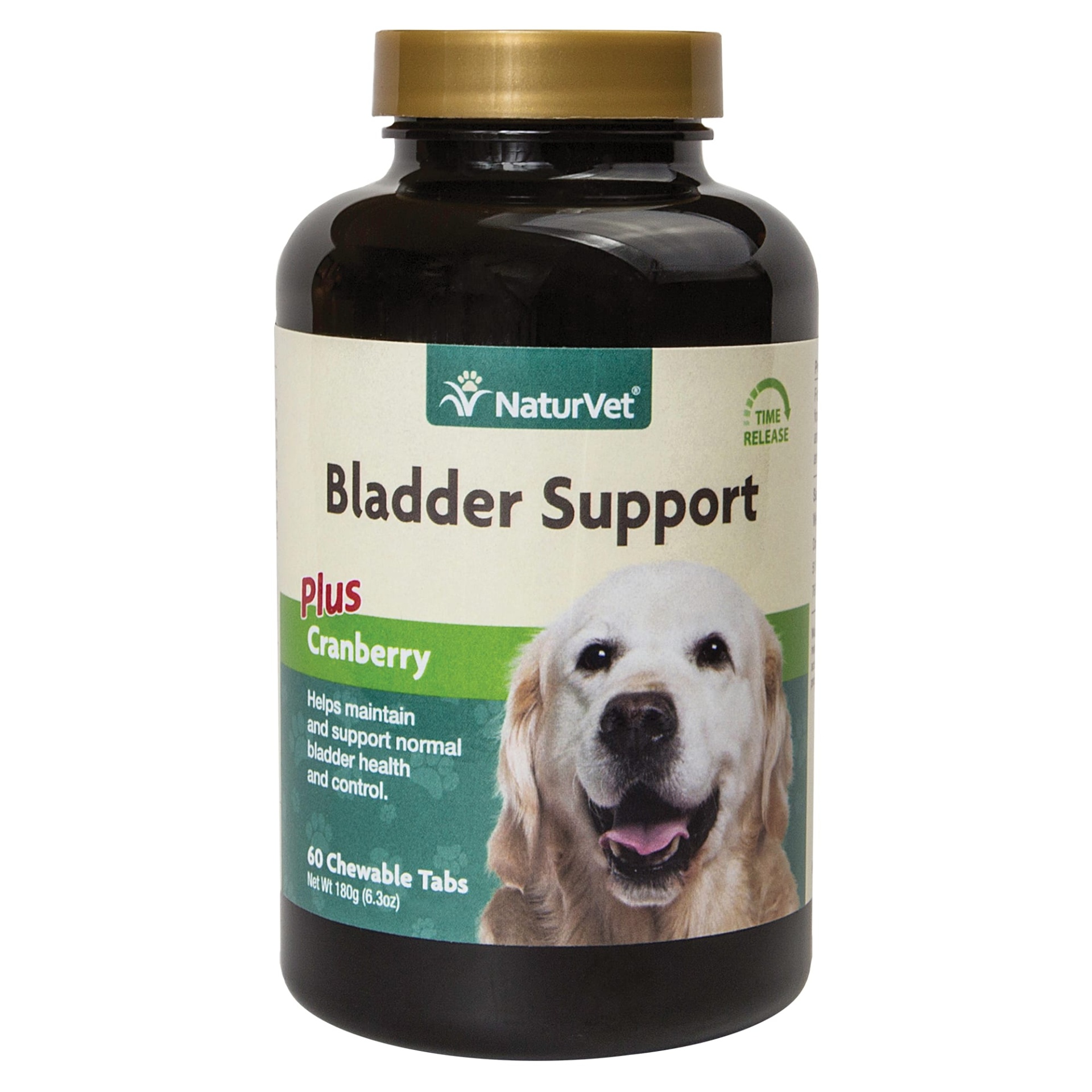 slide 1 of 1, NaturVet Senior Bladder Support Time Release Tablets for Dogs, 60 ct