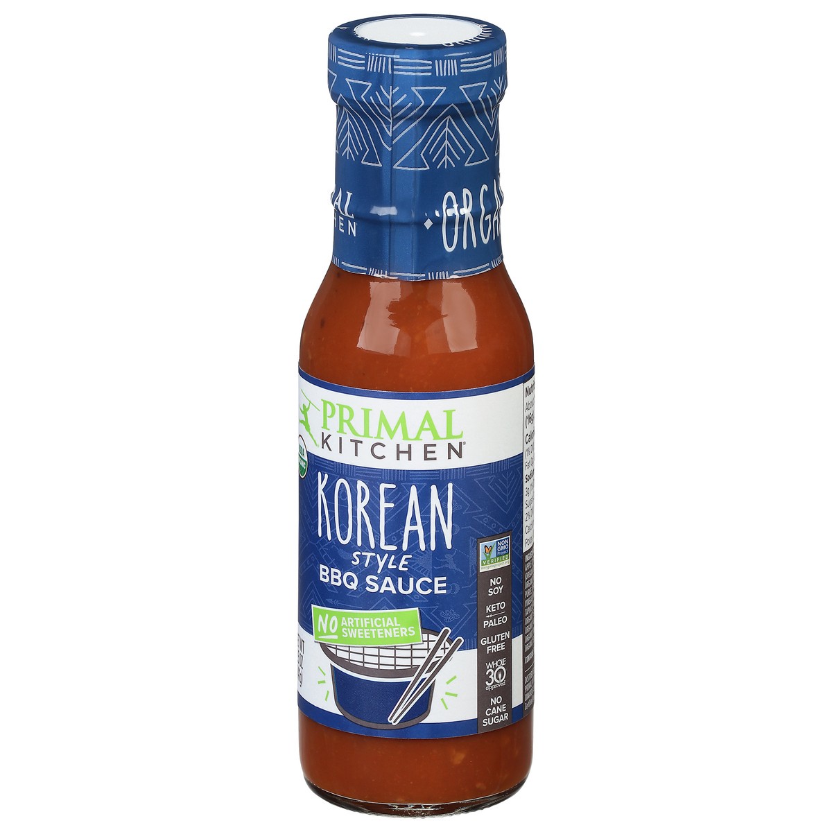 slide 5 of 9, Primal Kitchen Korean Style BBQ Sauce 8.5 oz, 8.5 oz