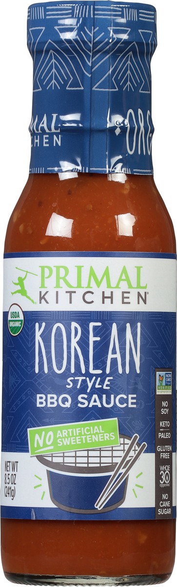 slide 6 of 9, Primal Kitchen Korean Style BBQ Sauce 8.5 oz, 8.5 oz