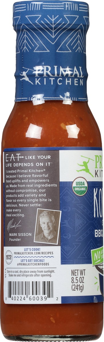 slide 7 of 9, Primal Kitchen Korean Style BBQ Sauce 8.5 oz, 8.5 oz